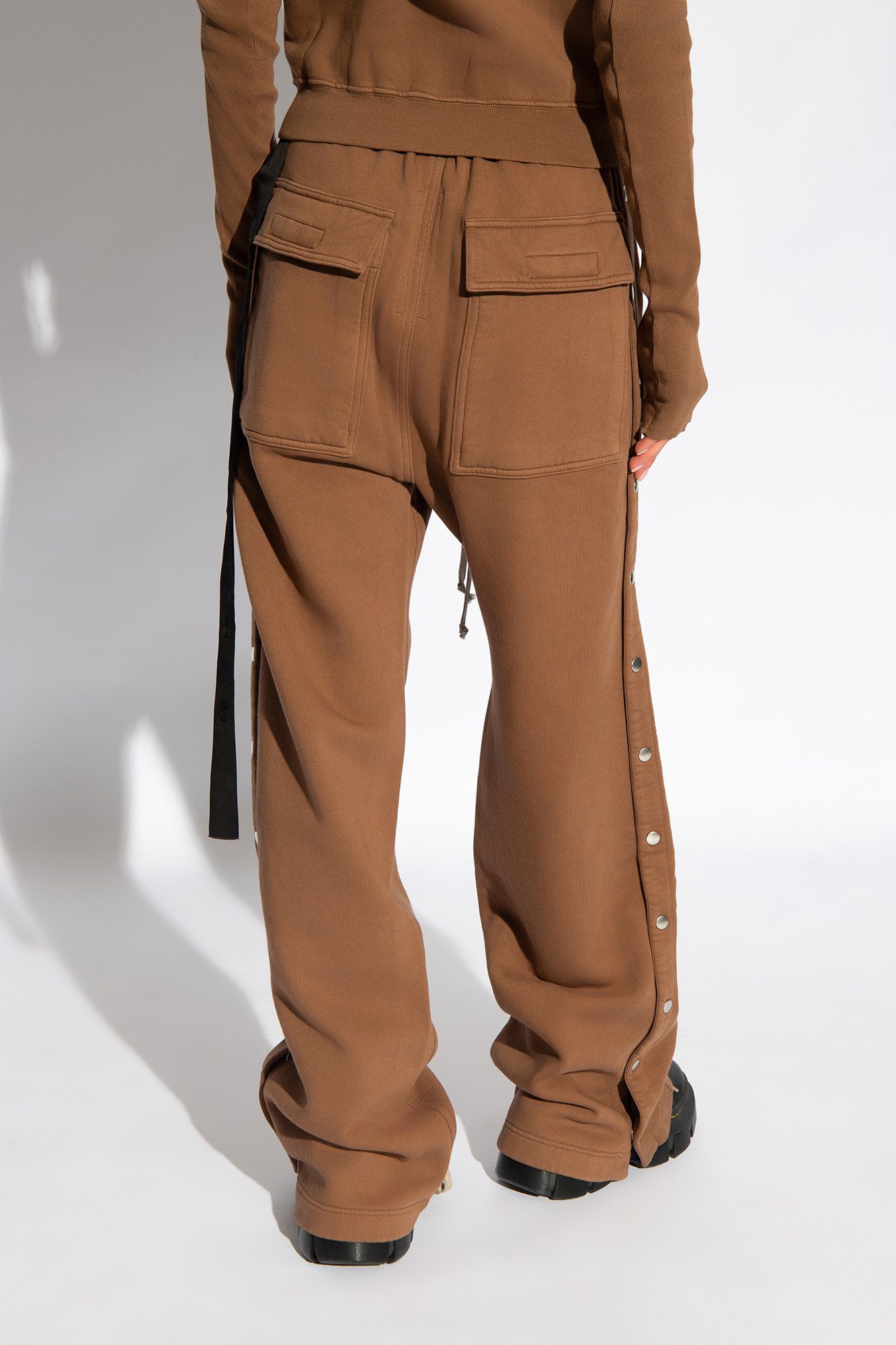 Brown 'Pusher' sweatpants Rick Owens DRKSHDW - Vitkac Canada